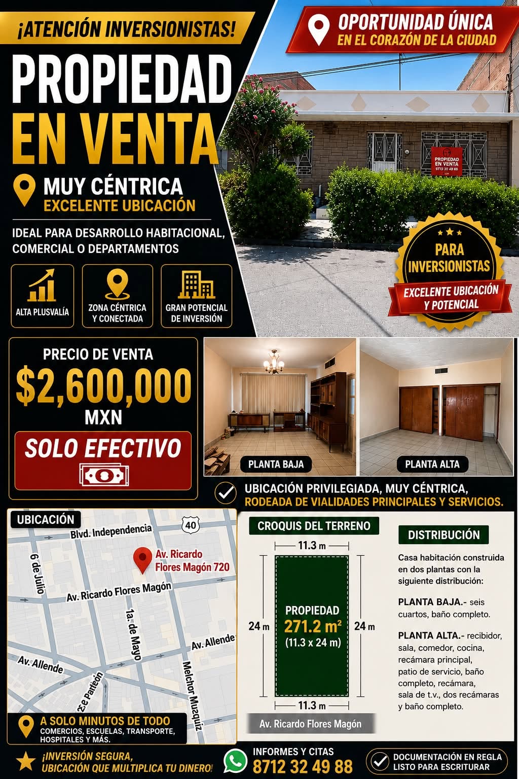¡ATENCIÓN INVERSIONISTAS!